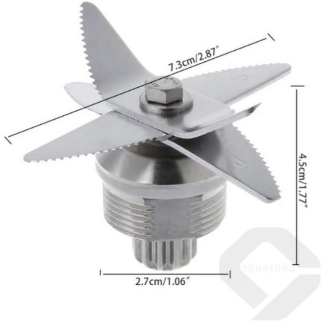 TWK TM 767 800 Jtc biolomix gastrorag 블렌더 Juicer 예비 부품 주방 키트와 호환되는 블레이드 나이프