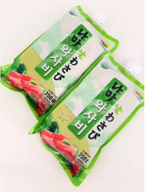 녹미원 생와사비 나마와사비 750g (아이스박스포함+아이스팩 무료), 1개
