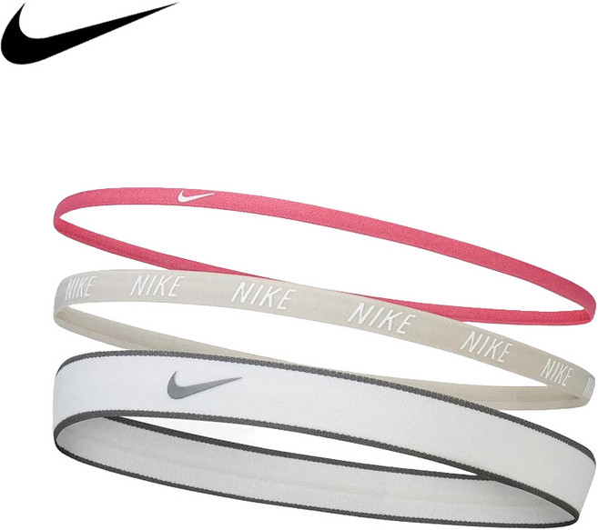 나이키 헤어밴드 AC4453-614 믹스드 위드스 헤드밴드 머리띠 3PK, 1개