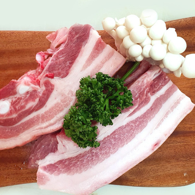 김천 지례면 흑돼지 삼겹살 500g, 1개