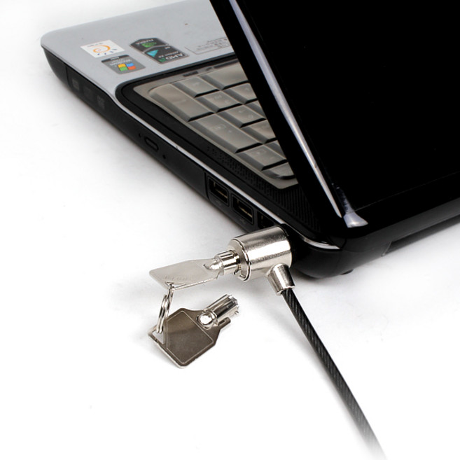 노트케이스 노트북 잠금장치 키타입 델타17, 켄싱턴 열쇠형 (델타 17)  *1개, 실버
