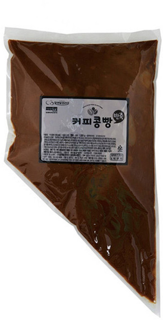 알앤알 커피 콩빵 반죽 커피맛, 1kg, 5개