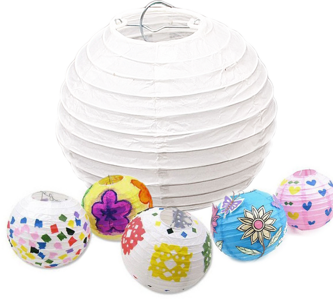 [ABC문구] 한지전등갓 한지등 15cm, 한지전등갓 15cm, 1개