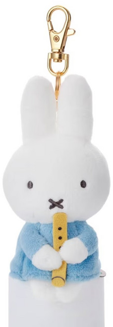 Miffy 絨毛吊飾, 藍色衣服, 1個