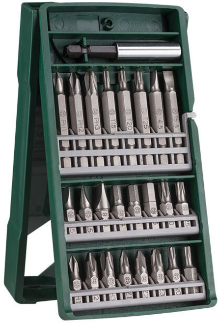 [보쉬]MINI X-LINE SET 스크류드라이버비트 25PCS/다양한구성의비트, 1개