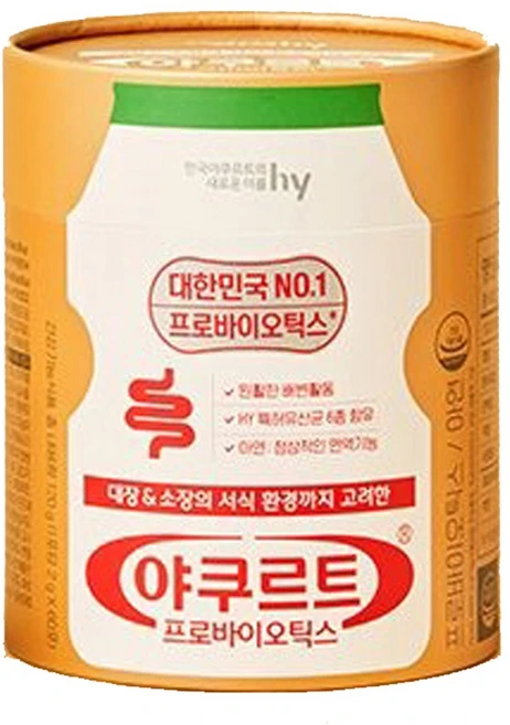 에치와이 야쿠르트 프로바이오틱스 유산균, 120g, 1개 - 쿠팡