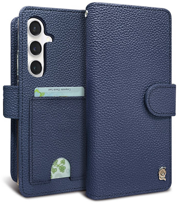 카투소 오플 소가죽 카드수납 전자파차단 핸드폰 케이스