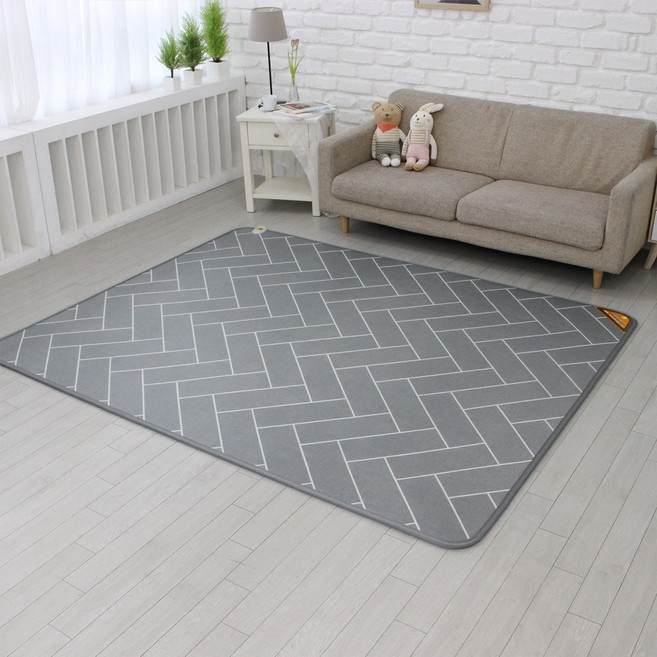 한일의료기 해링본 모노륨 거실용 전기매트, 2300X1800 초특대(분리난방)