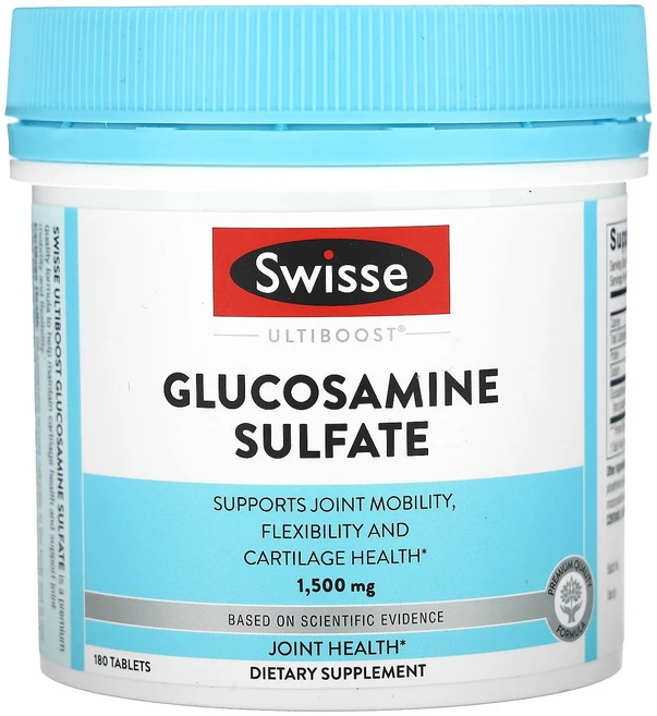 Swisse Ultiboost Glucosamine Sul--e 1 500 mg 180 Tablets, 180정 - 쿠팡
