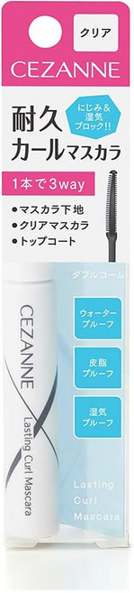 세잔느 라스팅 컬 마스카라 5g, 2개, 00클리어