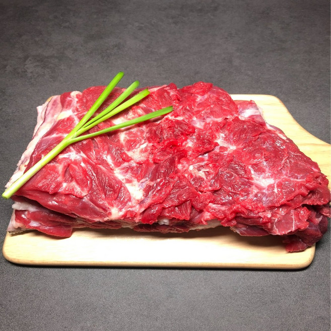 산초원흑염소 국내산 뼈없는 흑염소고기 염소고기 부위별(갈비/목살/앞다리살/뒷다리살/등심/배받이살), 500g, 1개, 목살