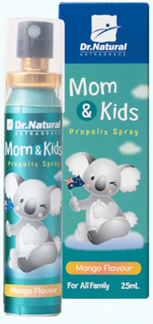 닥터내츄럴 맘앤키즈 프로폴리스 스프레이 망고맛 (건강기능식품), 1개, 25ml - 쿠팡