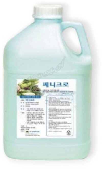 쎄니크로 야채 과일 세척제 주방 소독제 대용량 야채세척제 채소소독제 과일소독제, 1개, 4000ml