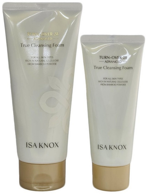 이자녹스 턴오버 28 AD 어드밴스드 트루 클렌징 폼 특별 기획 (180ml+100ml), 1개, 180ml