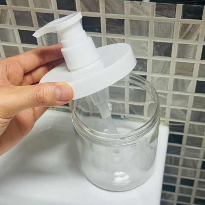 플로딧 입구넓은 디스펜서 펌프 공병 500ml, 1개, 투명