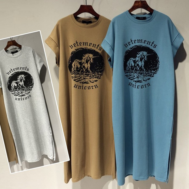 [츄츄스] 원피스 유니콘 (SM0106)_(여성의류 여성옷 반팔원피스 나시원피스 라운드원피스 여름원피스)