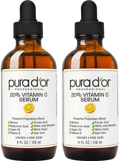 퓨라도어 20% 비타민 C 세럼, 118ml, 2개 - 쿠팡