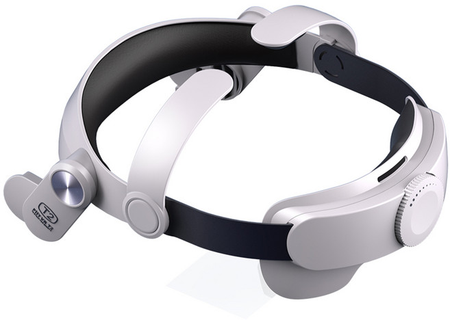 밸런스 웨이트 헤드밴드 스트랩 편안하게 조절 가능한 헤드 스트랩 헬멧 벨트 오큘러스 퀘스트 2 엘리트 스트랩 VR 헤드용, A, 1개