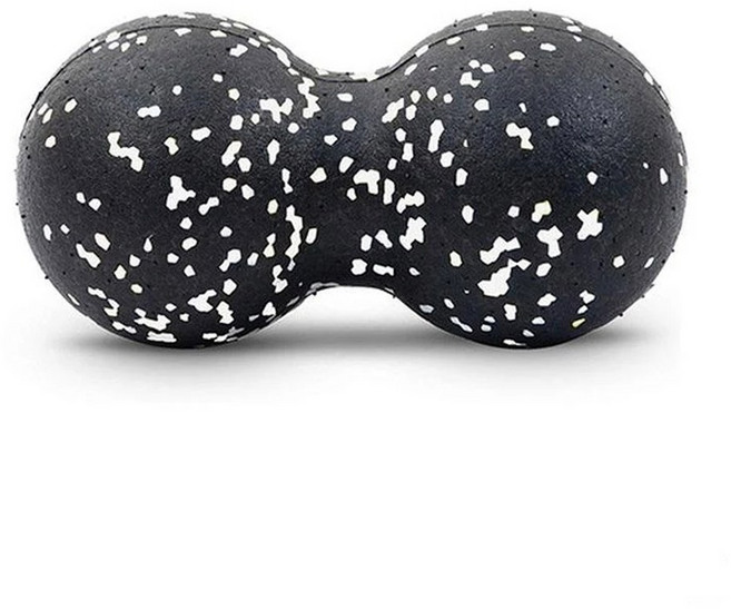 요가 마사지 롤러 이동성 피넛 파시아염 스파이키 더블 발바닥 로스, 04 16x8cm White, 16x8cm White