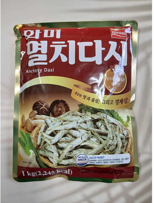화미 멸치 실속다시, 1kg, 6개