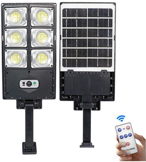 太陽能路燈 城市高亮 智能感應 實用省電 防水戶外燈 大泛光, W789-6透鏡款