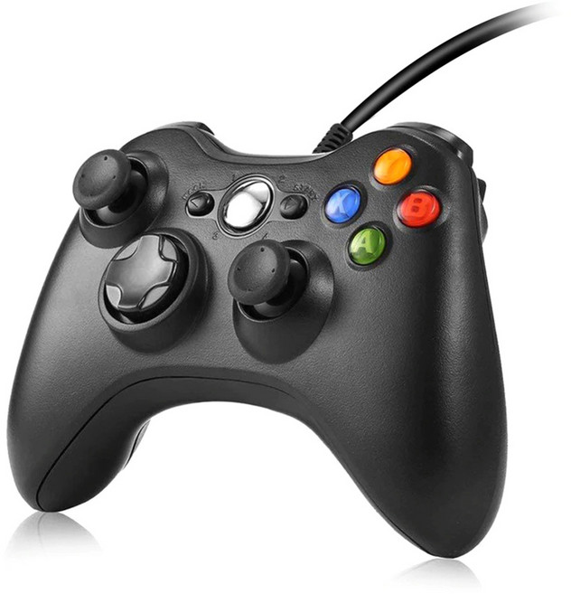 아리스노보 PC 유선 게임패드 USB 피파온라인4 스팀 컨트롤러, 1개, 360X 게임패드