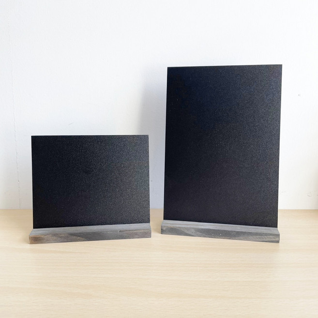 a형 스탠드 블랙보드 칠판 문구용, 15.3x12.7cm