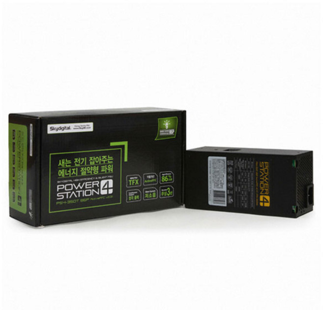 스카이디지탈 파워스테이션4 PS4-350T 86P ActivePFC V2.31 미니 파워서플라이
