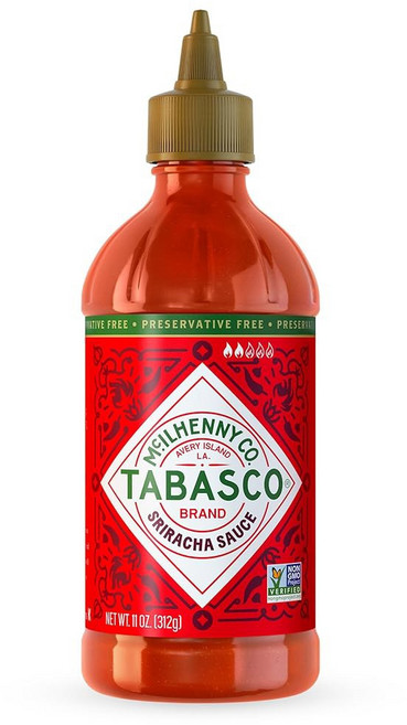 타바스코 브랜드 스리라차 소스 미디엄 곁들인 태국식 맛 루이지애나 대담한 훌륭함 테리야키 풍부하고 트위스트를 볶음에 짜기 병 등 핫 20온스(1팩) 쉬운, Sriracha, 11 Fl Oz (Pack of 1), 312g, 1