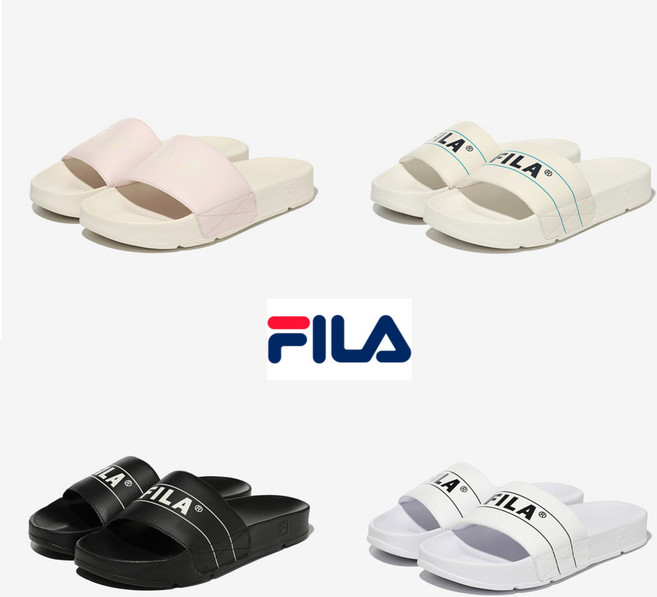 휠라 KQC 드리프터 라인즈 슬리퍼 1SM01942E