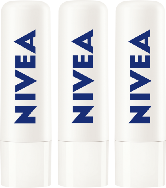 니베아 립케어 더마 SOS 케어, 4.8g, 3개