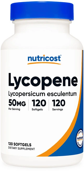 뉴트리코스트 라이코펜 50mg 소프트젤 120정 1개, 120 Count (Pack of 1) - 쿠팡