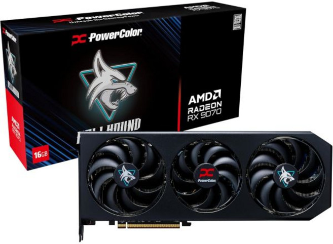 파워컬러 리퍼 AMD 라데온 RX 9070 XT 16GB GDDR6, 9070 16GB Hellhound