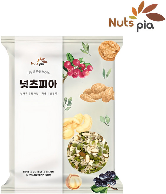 넛츠피아 혼합 씨드믹스 믹스넛, 1개, 1kg