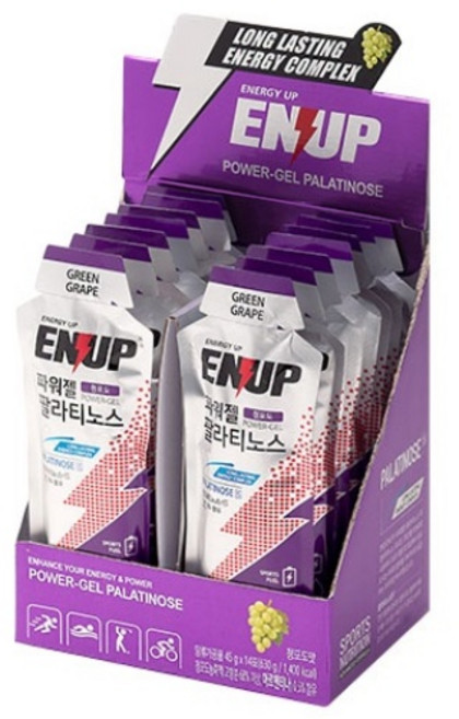 엔업 파워젤 팔라티노스 청포도맛, 630g, 1개