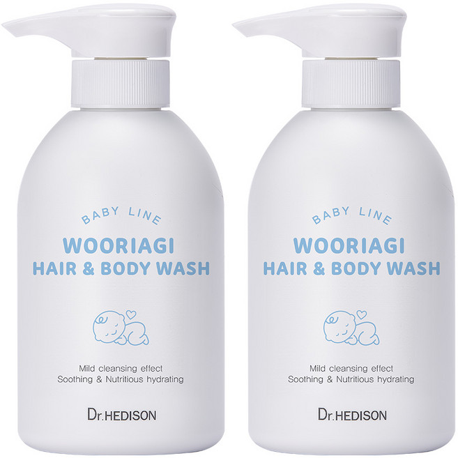 닥터헤디슨 우리 아기 워시 1+1, 2개