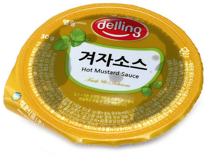 델링 일회용 겨자소스 한박스(30g x 100ea), 100개, 30g