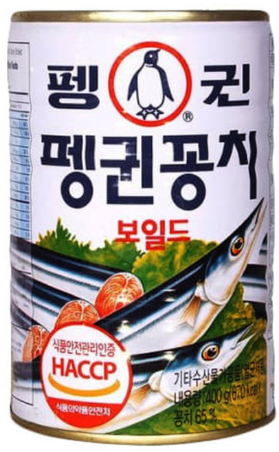 펭귄 꽁치(캔) 400g X 6개, 1세트