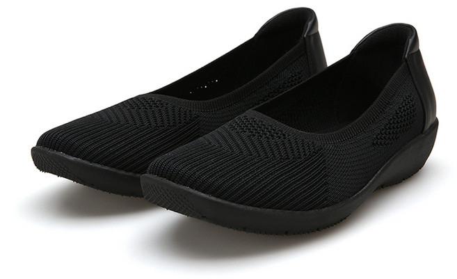 에스마켓 S마켓 HOBOKEN PANSY4304 PH2201 ALL BLACK GRAY NAVY 팬지 여성용 깔끔한 쿠션좋은 가벼운 볼넓은 신축성 초경량 여성용 슬립온 플랫화