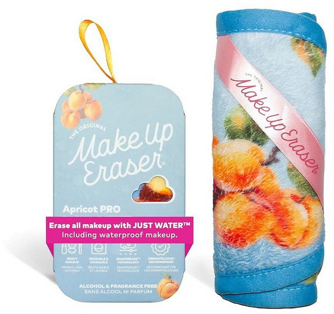 Makeup Eraser The Original Erase 워터프루프 마스카라 아이라이너 파운데이션 립스틱 등을 포함한 모든 메이크업 오리지널 핑크 207808, Apricot, 1개