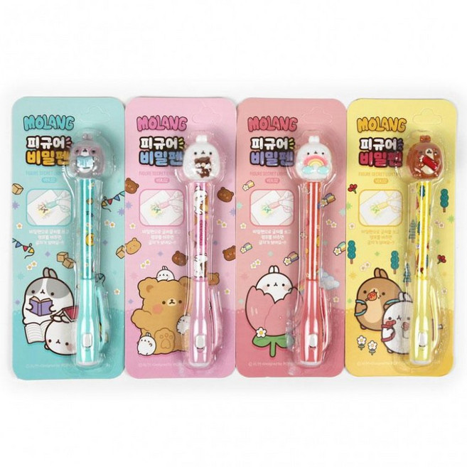 나오유 라이트펜 몰랑이 피규어 비밀펜 어린이날 선물, 상세페이지 참조, 상세페이지 참조