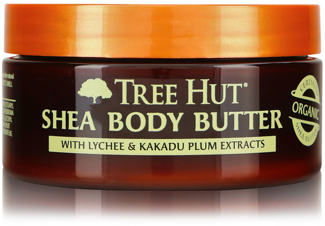 Tree Hut 24 시간 인텐스 하이드레이팅 시어 바디 버터, 1개, 198g