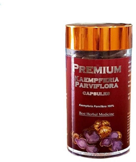 태국 교민가 프리미엄 흑생강 끄라차이담 파비블로라 검은생강 캡슐, 3개