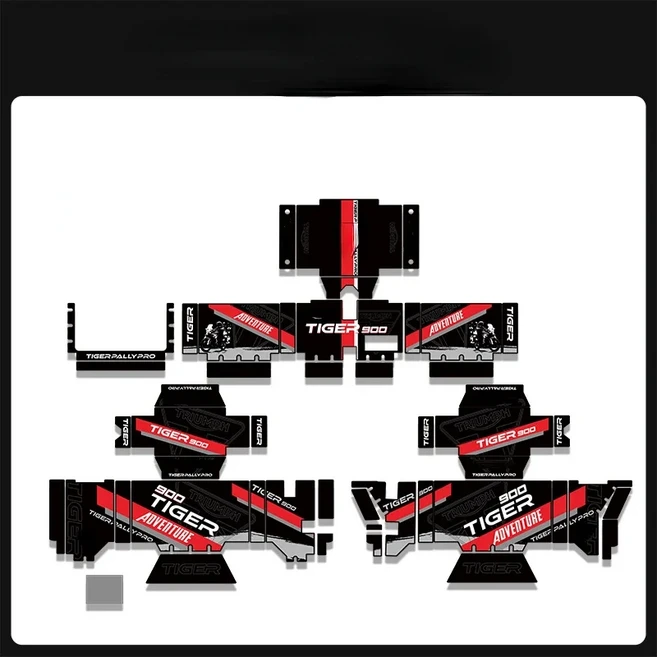 납품전문 사이드 알루미늄 박스 패니어 스티커 오토바이 데칼 타이거 900, [01] 1, 01 1