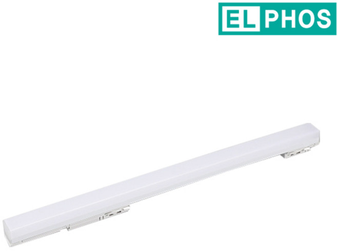 엘포스 LED SIMPLE 600mm와이드티라인등 폭60 초고휘도30W 고밝기 플리커프리 레일조명 무빙형, 주광색, 1개