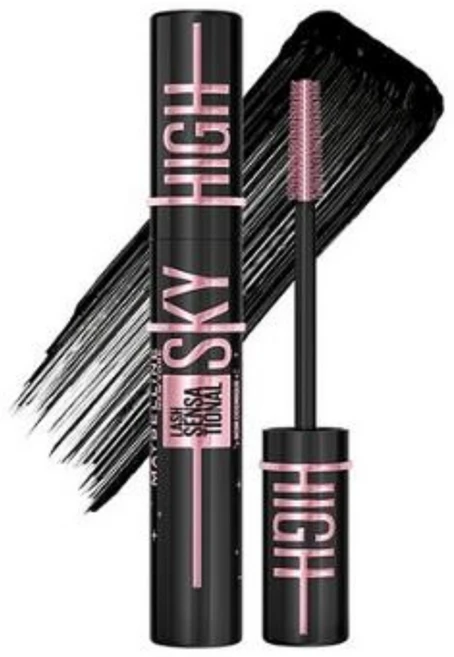 메이블린 래쉬 센세이셔널 스카이 하이 렝스닝 마스카라 7.2ml, Cosmic Black, 1개 - 쿠팡