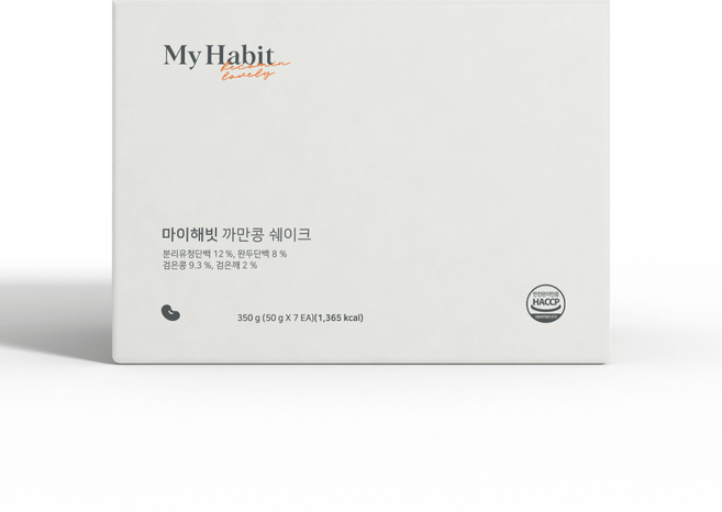 마이해빗 까만콩 식사대용 단백질 쉐이크, 42개, 50g