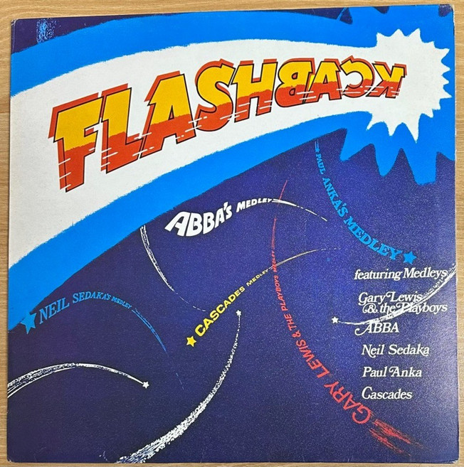 중고LP) Flashback (플래쉬백) - Neil Sedaka/Abba/Paul Anka (자켓NM-/음반NM-)