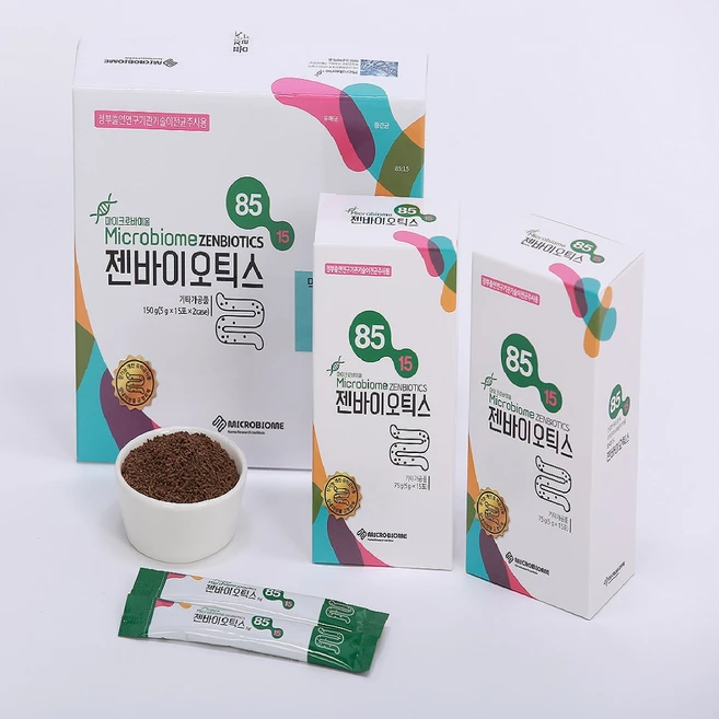 젠바이오틱스 4세대 유산균 마이크로바이옴 30포, 150g, 2박스 - 쿠팡