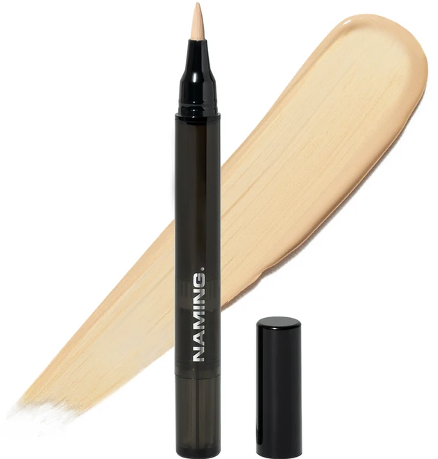 네이밍 스킨 핏 컨실러 브러쉬 2.2ml, 1개, N02 아이보리 - 쿠팡